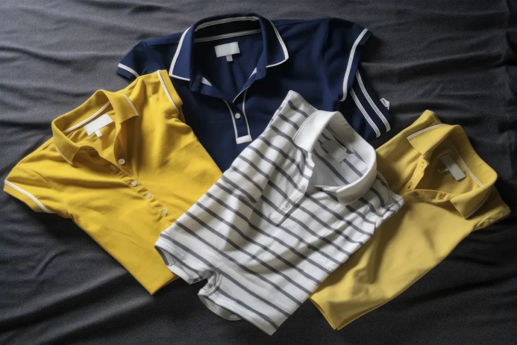 Comment porter le polo femme ? Plusieurs polos femme avec des couleurs différentes