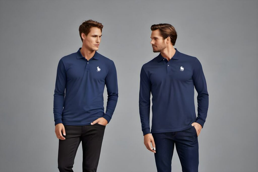 Peut-on porter le polo manches longues homme en toute saison ?  Style Polo homme manche longue 1024x683 1