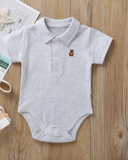 Body polo mixte pour bébé