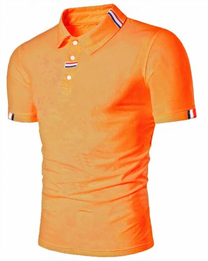 Polo à manches courtes et drapeau français pour homme