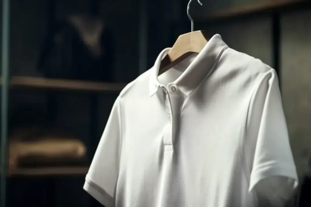 Quel pantalon avec polo blanc ? Style polo blanc sur cintre 1024x683 1