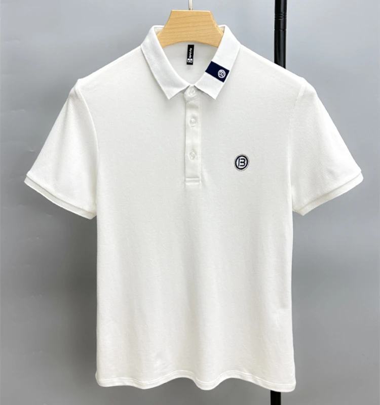 Polo Brode En Coton Pour Homme