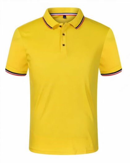 Polo classique à manches courtes pour homme