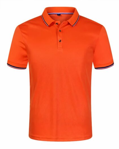 Polo classique à manches courtes pour homme