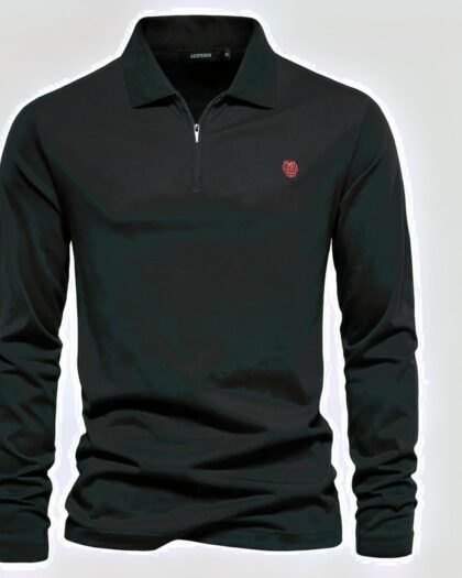 Polo de sport sans boutons pour homme