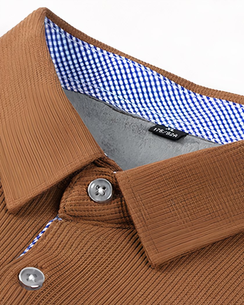 Polo Fourre A Manches Longues Pour Homme 2