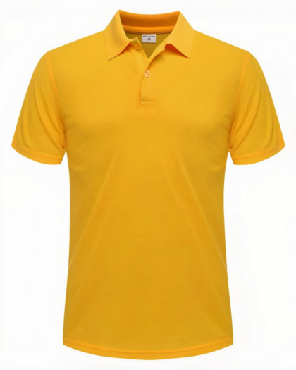 Polo simple à manches courtes pour homme