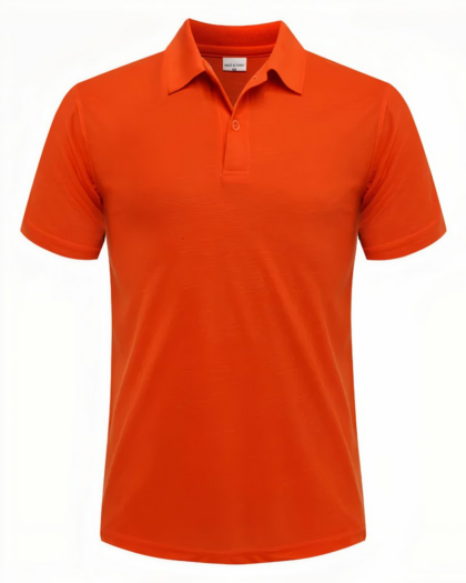 Polo simple à manches courtes pour homme