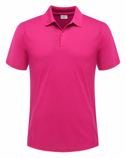 Polo simple à manches courtes pour homme
