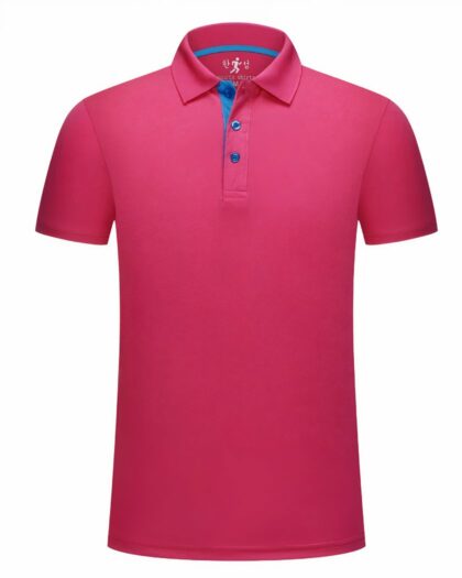 Polo de sport respirant à manches courtes pour homme et femme