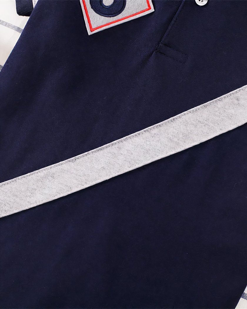 Polo Rugby Classique Pour Enfant A Manches Courtes De 2 A 14 Ans 3