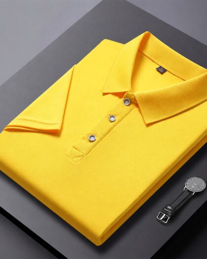Polo chic pour homme en coloris unis