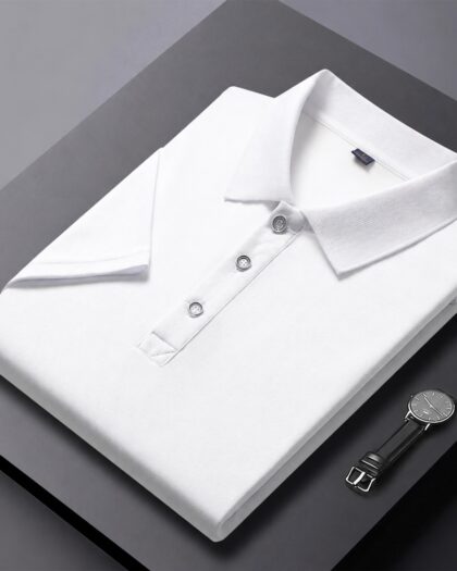 Polo chic pour homme en coloris unis